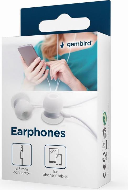 Produktbild Gembird MHP-EP-001-W Stereo In- (Kabelgebunden)