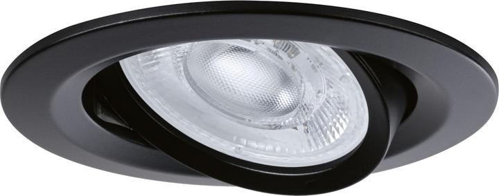 Produktbild Paulmann 92418 Nova LED-Einbauleuchte GU10 4.9 W Schwarz (matt) (550 lm, GU10)