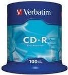 Produktbild Verbatim CD-R 52x, 700MB, 100er Spindel (100 x)