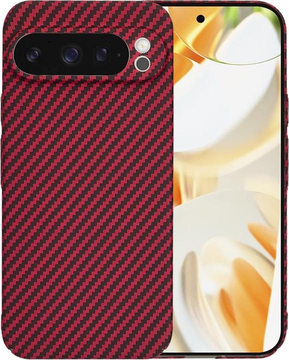 Immagine prodotto Techsuit - Carbonite FiberShell - Google Pixel 9 Pro - Red (Google Pixel 9 Pro)