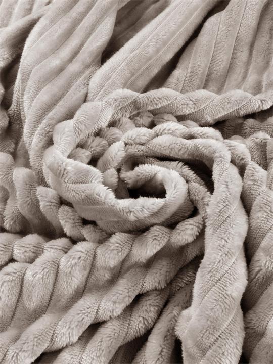 Produktbild Aspero 2 Spannbettlaken aus Streifen-Flanell Parana (200 x 200 cm)