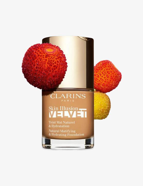Actual product image Clarins Skin Illusion Velvet No 114N (No. 114N Cappuccino)