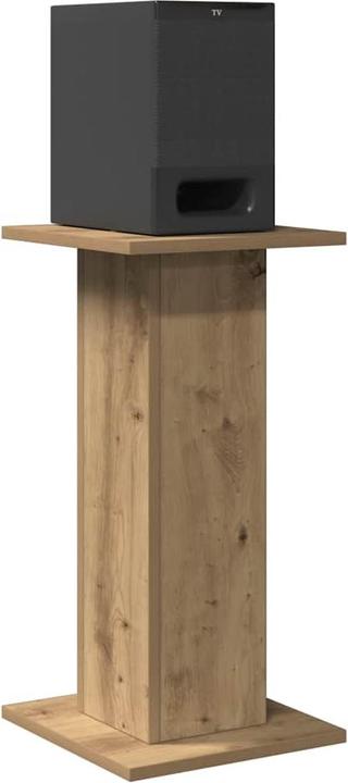 Actual product image vidaXL Speaker stand 2 pcs. 30 x 30 x 60 cm (1 pair, Stand, Not movable)