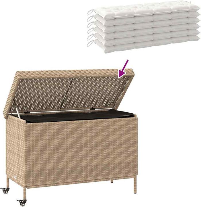 Actual product image vidaXL Gartentruhe
