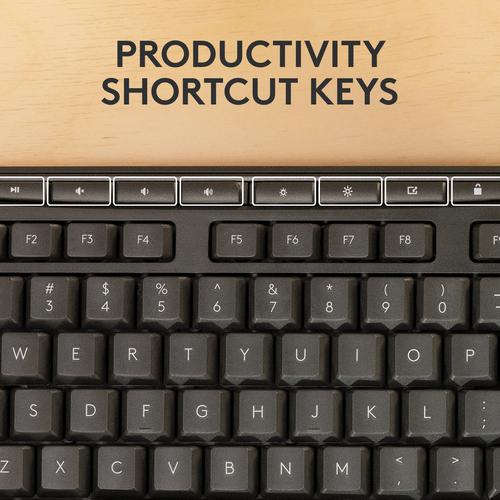 Produktbild Logitech MK370 Combo for Business - GRAPHITE - NLB - CENTRAL-419 (BE, Kabellos)