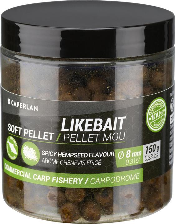 Immagine prodotto Caperlan Pellet Soft Sinking 8 mm Canapa