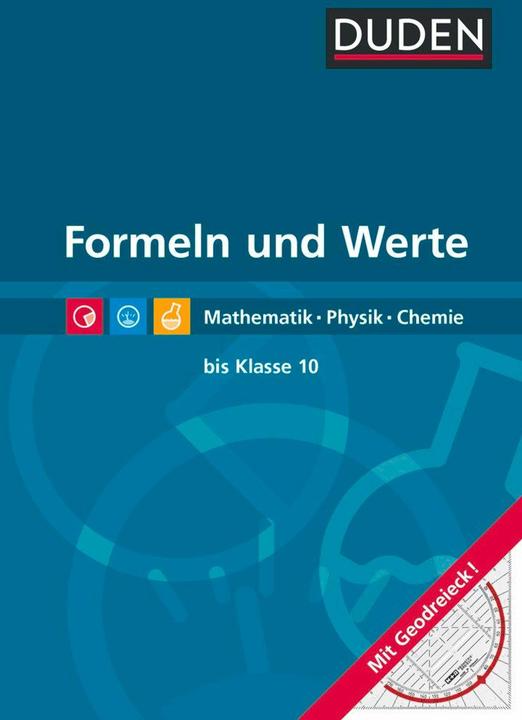 Image du produit Duden Formeln und Werte - Mathematik, Physik, Chemie - 10. S (Allemand, Christine Ernst, Gerd-Dietrich Schmidt, Günter Liesenberg, Le squat de Christa Pews, Lothar Meyer, Sonja Huster, 2009)