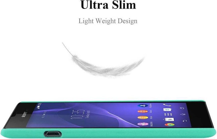 Image du produit Cadorabo Couverture rigide Frosty Cover (Sony Xperia T2 Ultra)