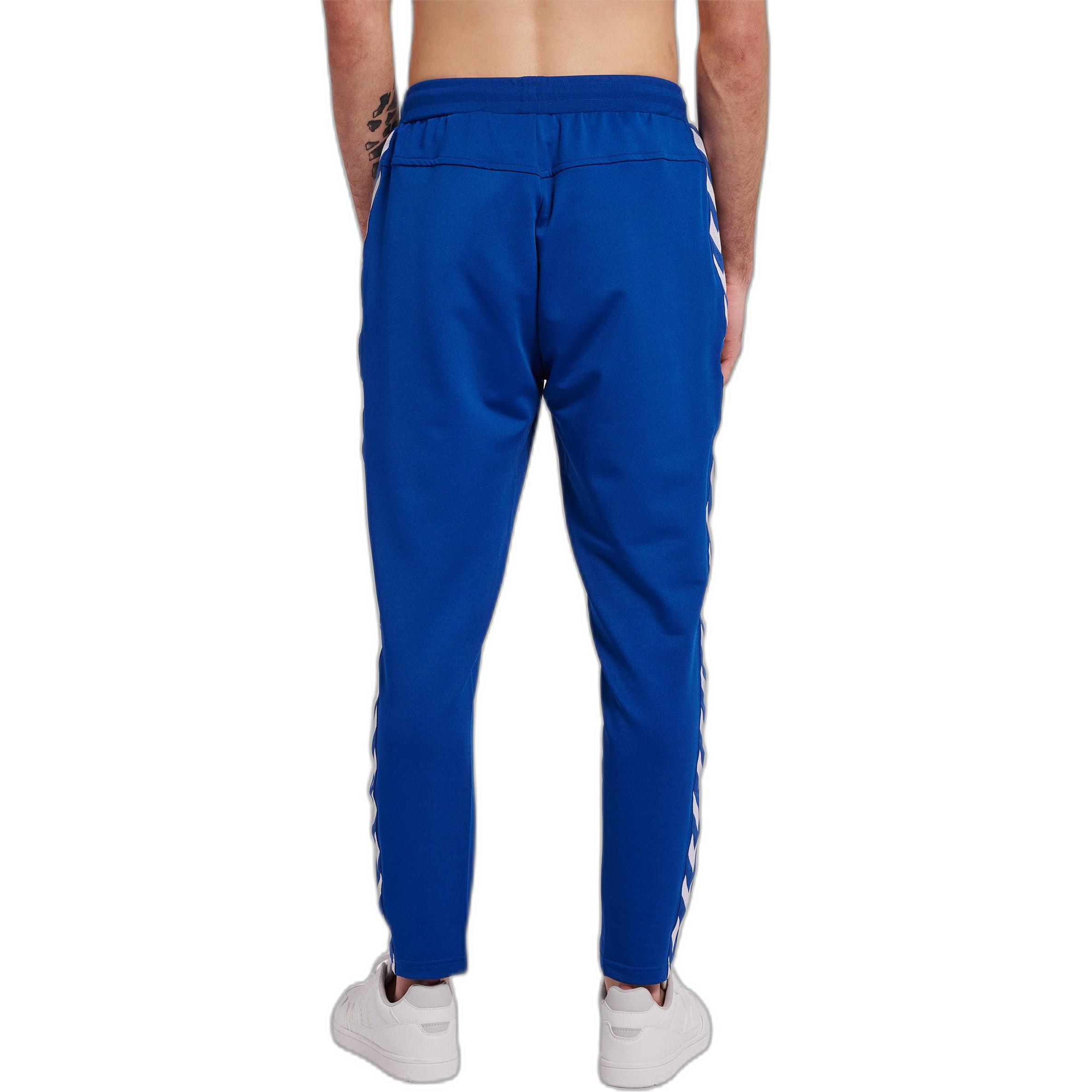 hummel, Herren, Sporthose, Nathan 2.0 Tapered Pants (XXL), Blau, XXL