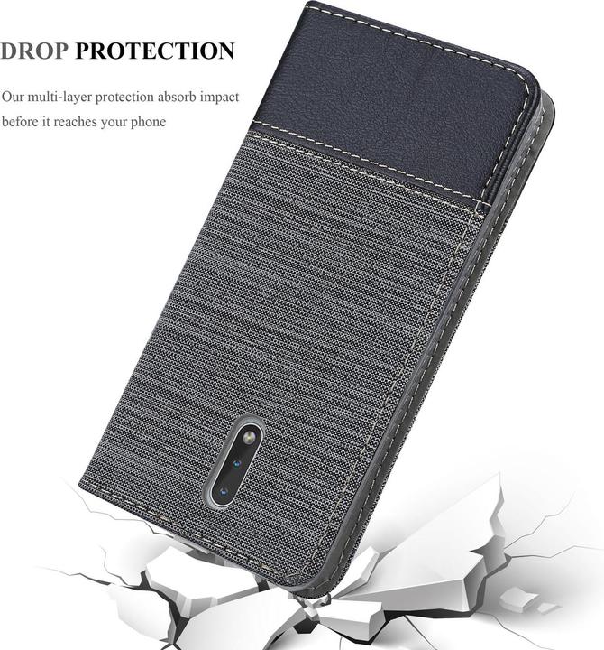 Produktbild Cadorabo Book Jeans Optik Cover (Nokia 2.3)