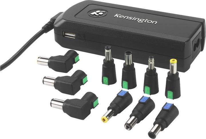 Immagine prodotto Kensington Adattatore di alimentazione da parete/automobile/portatile con USB (90 W)