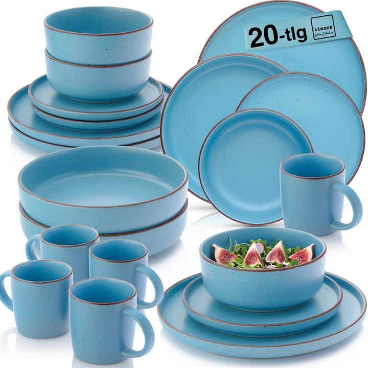 Actual product image Sänger Geschirr Kombiservice Bombay Saphir (20 pcs.)