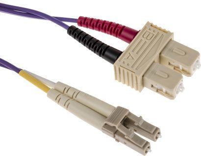 Image du produit RS PRO Câble patch 50 LC-SC OM3 DX 10m (0.24 m)