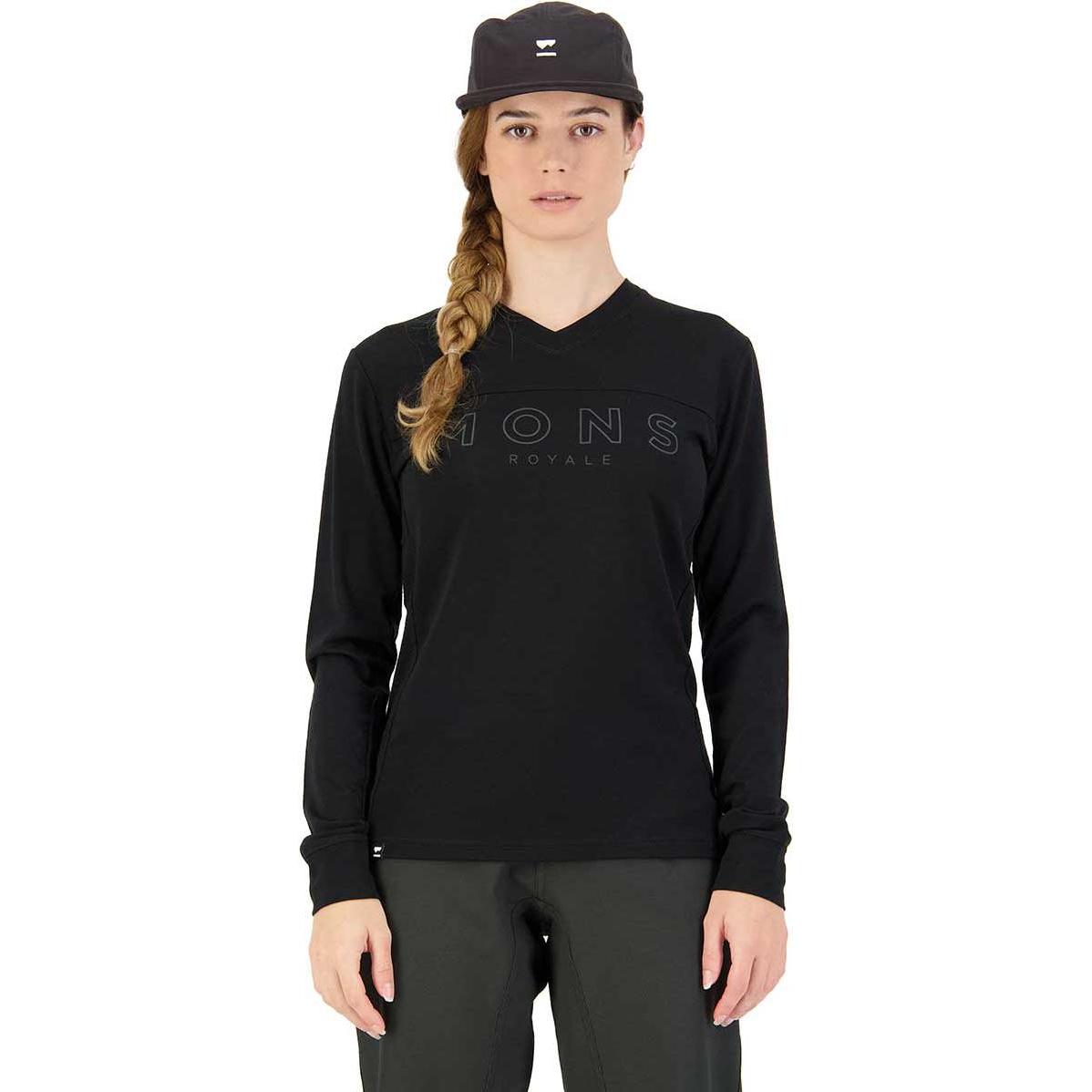 Thumbnail - Mons Royale, Damen, Velotrikot, Redwood Enduro V (XS), Schwarz, XS