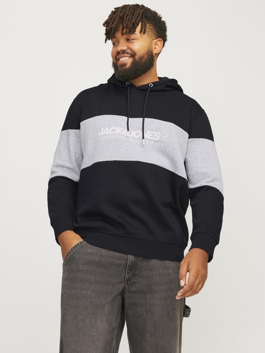 Produktbild Jack & Jones Jjelegacy Blocking Sweat Hood Noos Pls (4XL)
