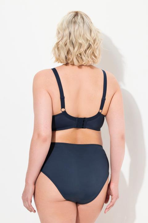 Actual product image Ulla Popken Damen grosse Grössen Bügel-BH, Softschale, Cup B-E nachtblau 105B 697144139-105B (105 B)