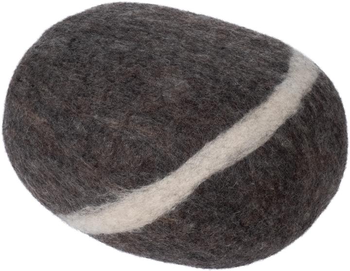 Myfelt Oskar Coussin en feutre et galets