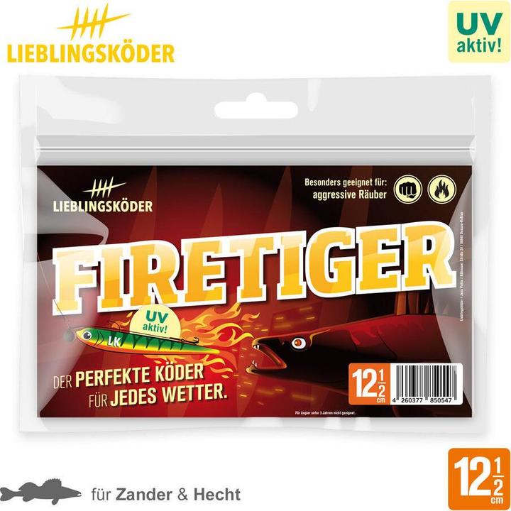 Produktbild Lieblingsköder Firetiger (12.50 cm)