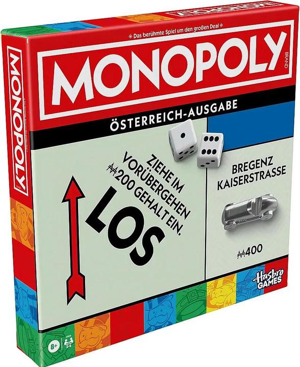 Productafbeelding Hasbro Gaming Hasbro Monopoly Classic vernieuwen Oostenrijk (Duits, 2 - 6 Spelers)