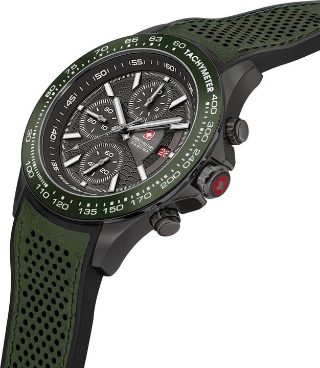 Immagine prodotto Swiss Military Hanowa SMWGO0003441 Guardiano (Cronografo, Fatto in Svizzera, Orologio da polso analogico, 43 mm)