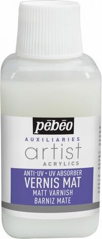 Actual product image Pebeo Artist Acrylics Water based matt varnish (250 ml)