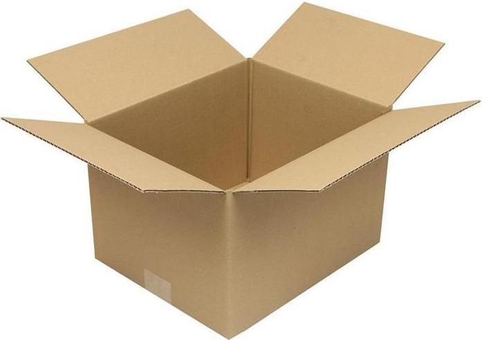 Actual product image Transpak Folding carton 1-wall height creasing dimensions 300x250x200 mm quality 1.20 B brown brown (25x)