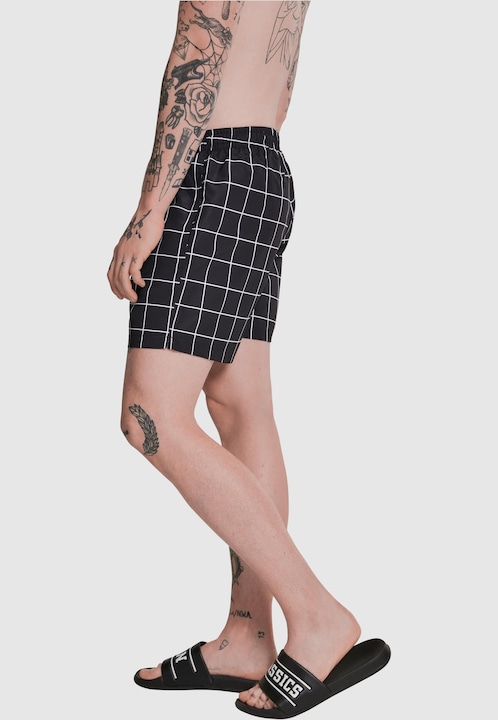 Actual product image Urban Classics Check Swim Shorts (L)