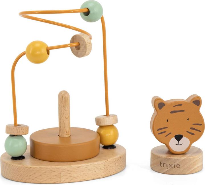 Productafbeelding Trixie Baby Houten motoriek lus tijger (MQ4)