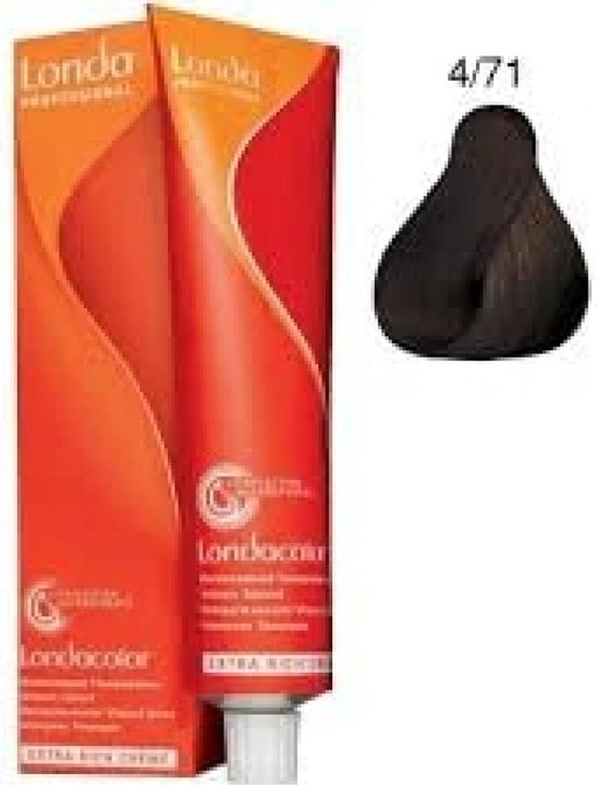Image du produit Londa Teinte intensive 4/71 Brun moyen cendré 60 ml (4/71 Frêne brun moyen Frêne brun)