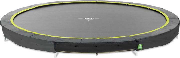 Exit Silhouette sports Bodentrampolin ø427cm - schwarz (427 cm)