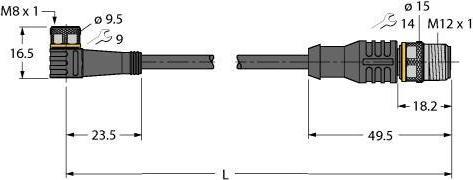 Produktbild Turck Aktuator- (2 m)