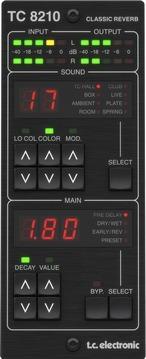 Actual product image TC Electronic 8210-DT reverb (plug-in met controller) (Multi-effect)