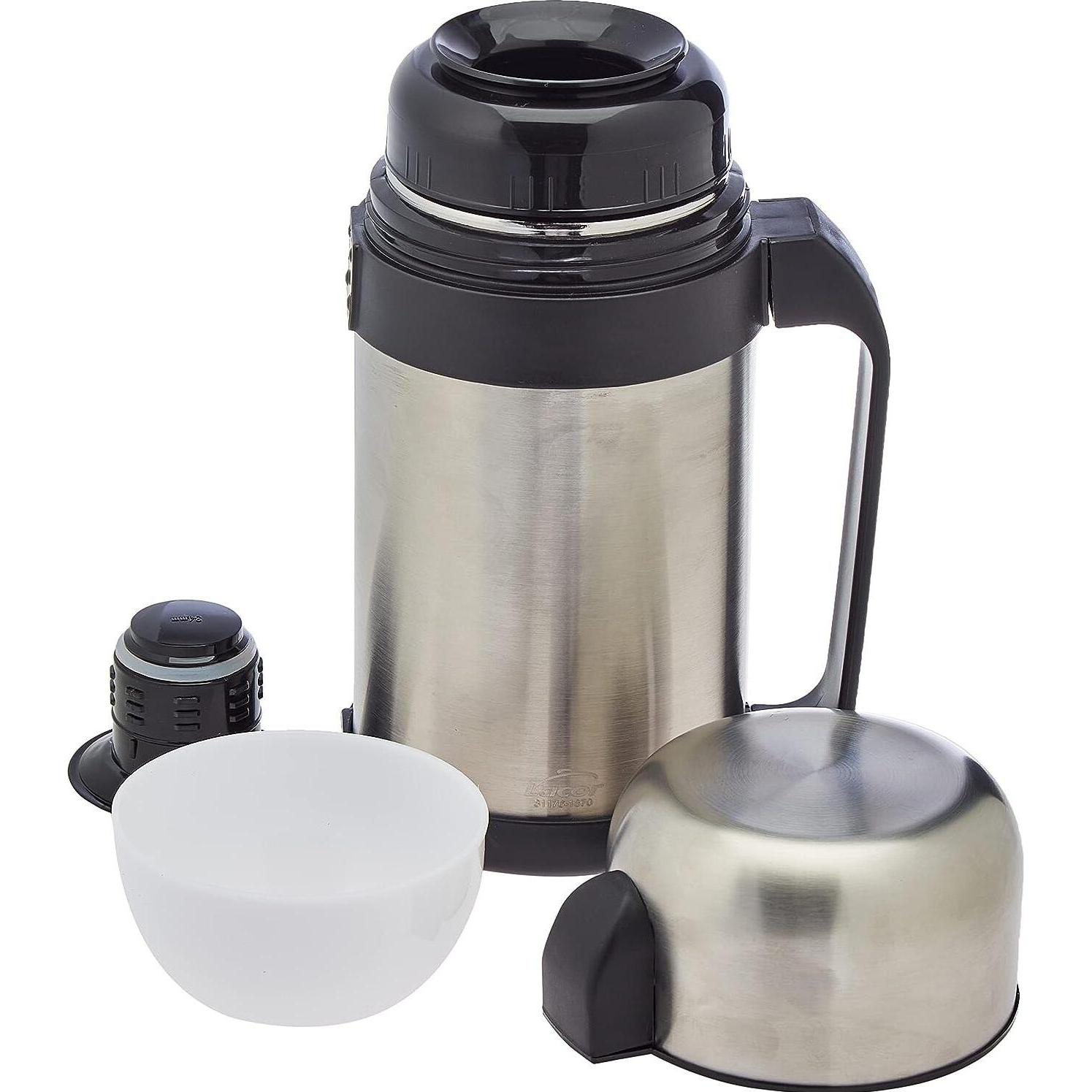 Thumbnail - Lacor thermoskanne für essen, Thermoskanne, Silber