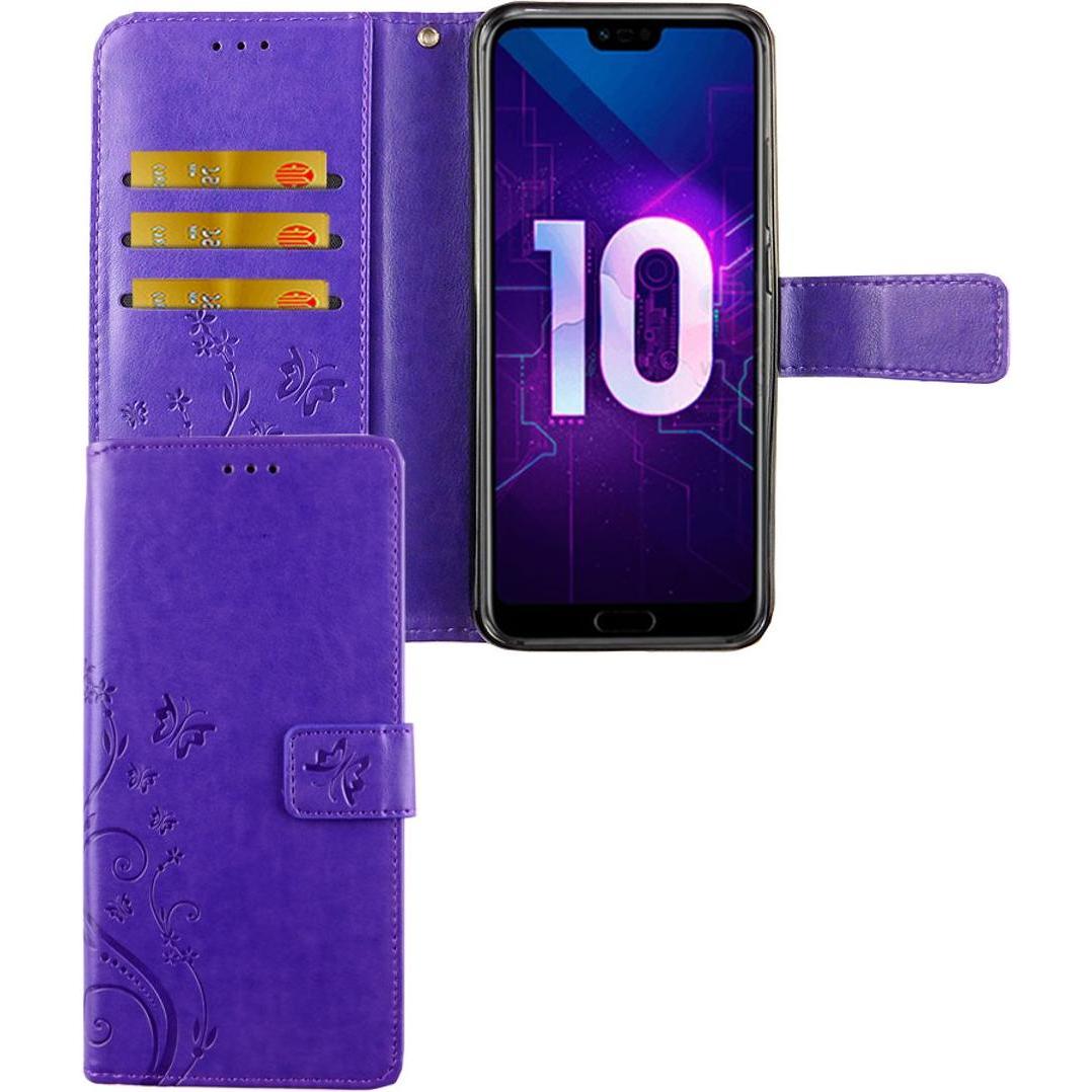 Thumbnail - König Design Hülle Handy Schutz für Huawei Honor 10 Case Cover Tasche Wallet Etui Handyhülle (Honor 10), Smartphone Hüll...
