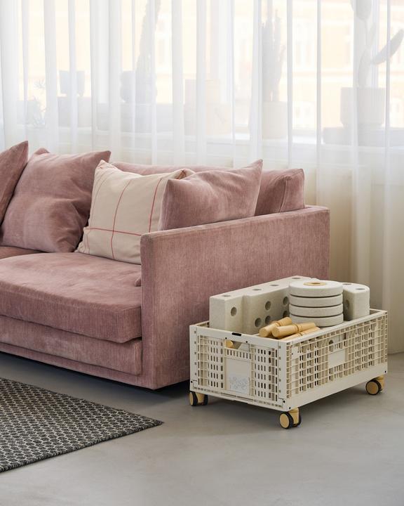 Produktbild Modu Räder für Aufbewahrungsbox, Yellow, 4 Stück