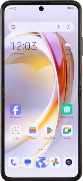 Immagine prodotto Nubia Flip 2 5G 8GB/256GB Schwarz (256 GB, Nero Notte, 6.90", Doppia SIM, 5G)