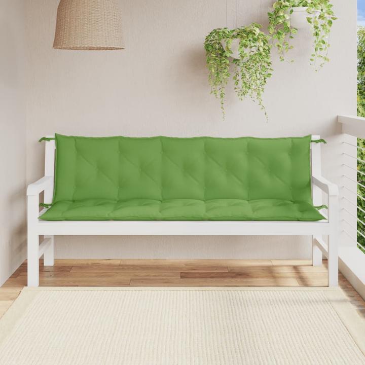 Immagine prodotto VidaXL Cuscini per panca da giardino 2 pezzi in tessuto (180 x 50 x 7 cm)