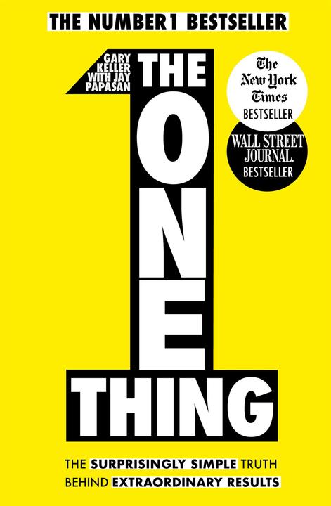 Label énergétique The One Thing (Anglais, Gary Keller, Jay Papasan, 2014)
