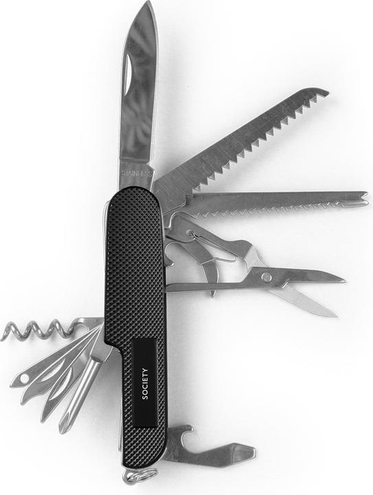 Actual product image Society Paris Penknife Multitool (15 Functions)