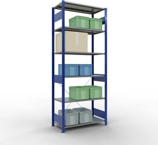 Actual product image Schulte Lagertechnik boltless shelving
