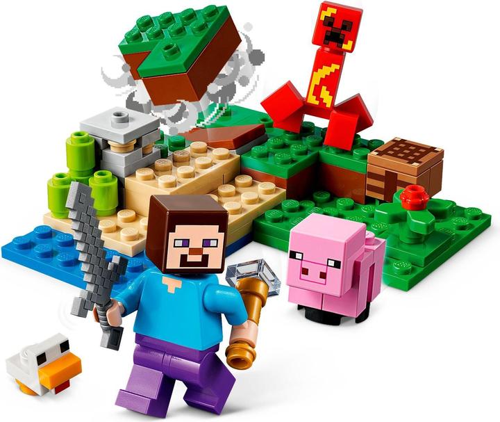 Actual product image LEGO Minecraft End-Of-Live Set Der Hinterhalt des Creepers - 21177 NEU! Teile 72x (21177)