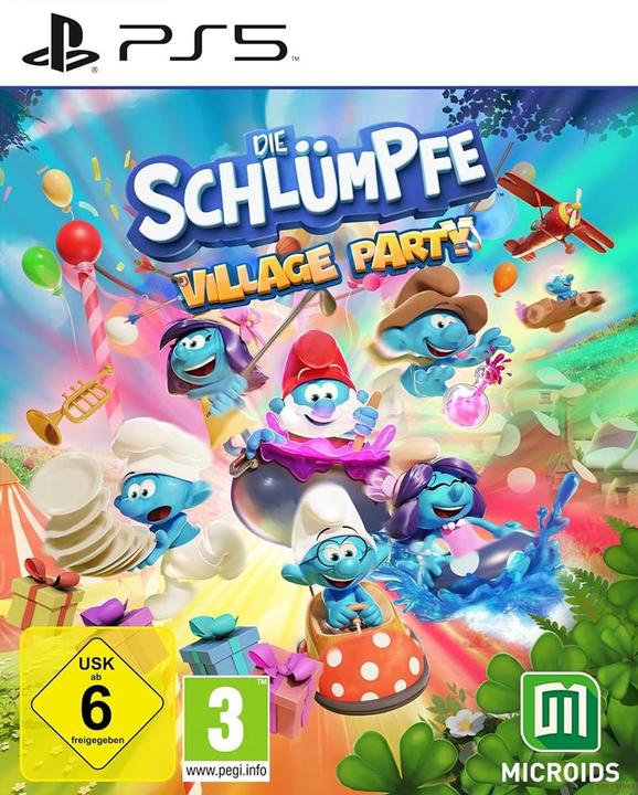 Actual product image Microids Schlümpfe: Village Party (PS5, DE)