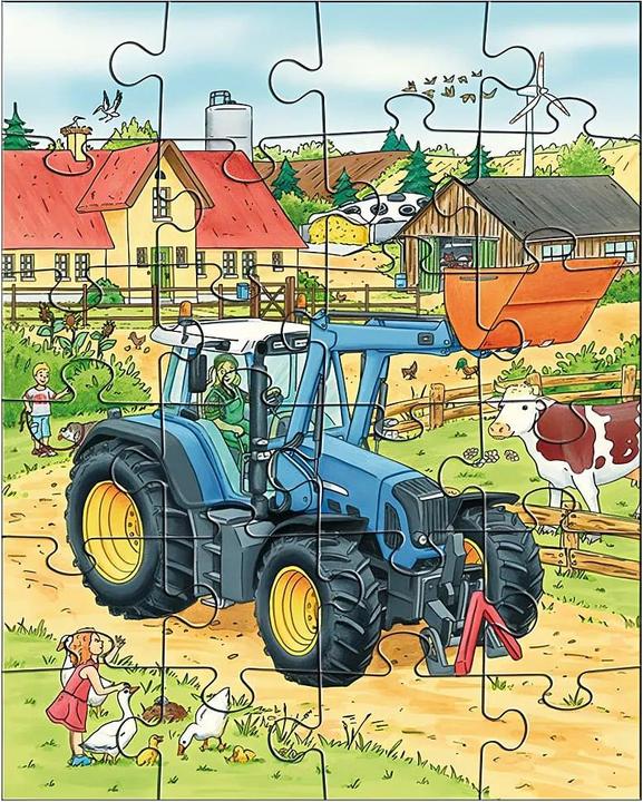 Immagine prodotto Haba Tractor & Co. (24 pezzi)