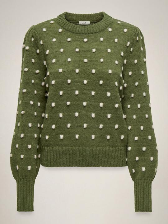 Produktbild JdY Normal geschnitten Hoch geschlossen Lange Bündchen Puffärmel Pullover Strickpullover (XS)