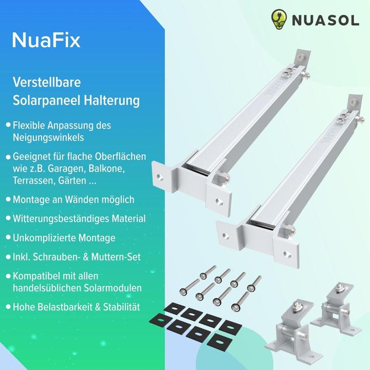 Actual product image Nuasol Solar module elevation (Solar system mounting material)