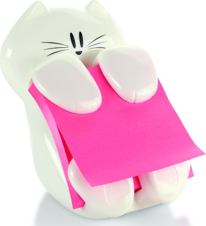 Post-it Gatto dispensatore (76 x 76 mm)