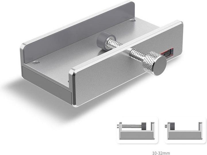 Produktbild Allnet USB 3.0 4 Port Clip Hub (USB-A, 5 Ports)