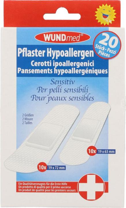 Actual product image Axisis Plasters Hypoall Sens Tr 2 (20x)
