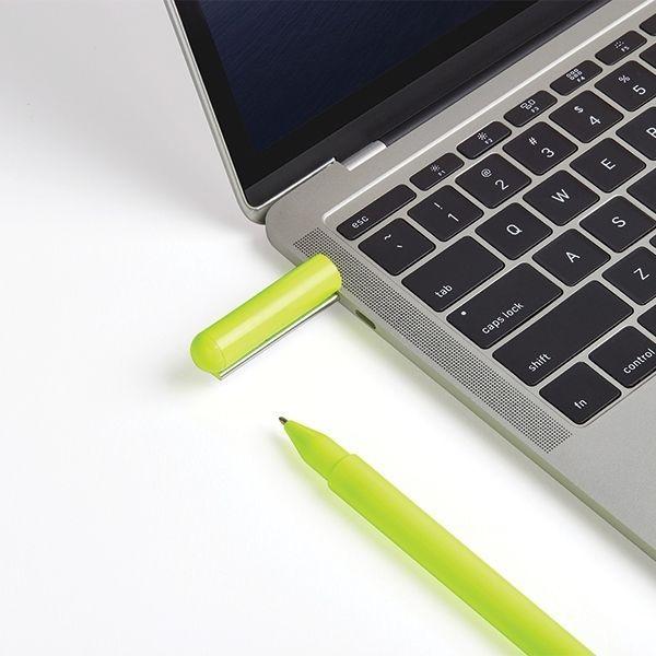 Produktbild Lexon C-Pen Długopis z pendrivem USB-C 32GB żółty/yellow LS101YF (32 GB, USB-C)