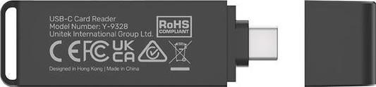 Produktbild Unitek CZYTNIK KART USB-C SD I MICROSD Y-9328 (USB-C 3.2 Gen 1)
